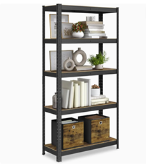 SONGMICS Standregal (30x75x150cm) für 17,98€ (Vergleich: 33,99€)