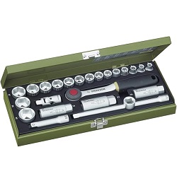 PROXXON Steckschlüsselsatz 3/8″ (24-teilig im Stahlkasten) für 36,95€ (Vergleich: 41,94€)