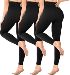 SINOPHANT 3er Pack Damen High Waist Leggings (Blickdicht) für 14,98€ (Vergleich: 24,99€)