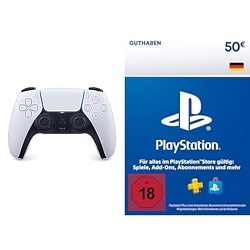 Sony DualSense Wireless-Controller + 50€ PSN Guthaben für 95,19€ (Vergleich: 118,23€)
