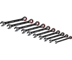 Bosch Professional 10-teilige Ring-Maulschlüssel-Set mit Ratschenfunktion für 62,73€ (VG 92,09€)