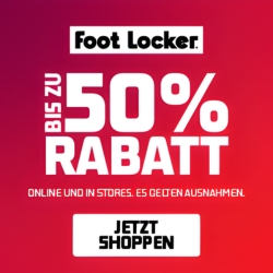 Foot Locker: Winter Sale mit bis zu 50% Rabatt