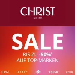 Christ: Sale mit bis zu 50% Rabatt auf über 5.700 Artikel – nur solange der Vorrat reicht