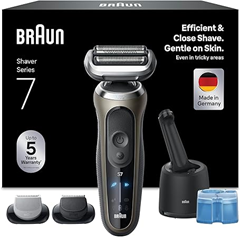 Braun Series 7 (72-C7650cc) Rasierer inkl. Reinigungsstation & Trimmer für 174,99€ (Vergleich: 239,99€)