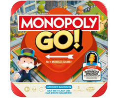 Monopoly GO! Brettspiel (Deutsche Version, inkl. App-Code) für 10,70€ (Vergleich: 18,94€)