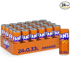 Fanta Orange (24 x 330 ml Dosen) für nur 11,97€ im Sparabo = ~50 Cent je Dose