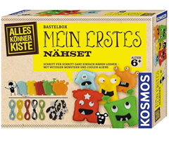 Kosmos AllesKönnerKiste „Mein erstes Nähset“ (Monster nähen, ab 6 Jahren) für 11,66€ (Vergleich: 17,91€)
