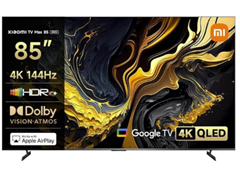 Xiaomi TV Max 85 2025 (85 Zoll QLED, 144Hz, Google TV) für 999,00€ (Vergleich: 1.299,00€)