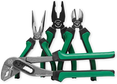 Brüder Mannesmann 4-tlg. Zangensatz (Green Line, 10 Jahre Garantie) für 13,00€ (Vergleich: 21,27€)