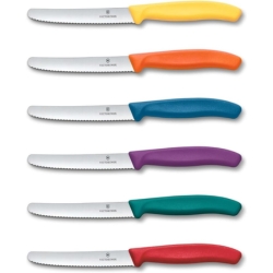 Victorinox Swiss Classic Frühstücksmesser-Set (6-teilig, Wellenschliff) für nur 22,60€ (Vergleich: 25,95€)