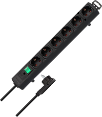 Brennenstuhl Comfort-Line Plus 6-fach Steckdosenleiste (Flachstecker, breite Abstände) für 5,91€ (Vergleich: 10,86€)