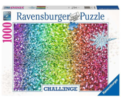 Ravensburger Challenge Puzzle „Glitzer“ (1000 Teile, schweres Motiv) für 13,69€ (Vergleich: 16,58€)