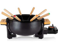 Tristar FO-1108 Fondue Set (Bambus-Design, für 8 Personen) für 26,99€ (Vergleich: 30,74€)