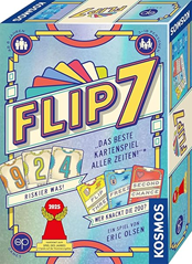 Kosmos Flip 7 Kartenspiel (Nominiert zum Spiel des Jahres 2025, bis 18 Spieler) für 8,99€ (Vergleich: 16,58€)