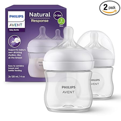 Philips Avent Natural Response Babyflaschen 2er Pack (125ml, ab 0 Monate) für 8,95€ (Vergleich: 17,74€)