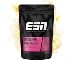 ESN Designer Whey Protein (1 kg, Vanille) für 31,89€ (Vergleich: 49,71€)