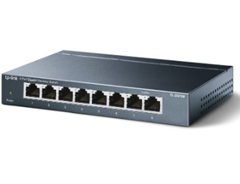 TP-Link TL-SG108 8-Port Gigabit Switch (Metallgehäuse, Plug & Play) für 16,99€ (Vergleich: 23,99€)