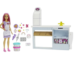 Barbie Tortenbäckerei Spielset (mit Puppe, Ofen-Funktion & Zubehör) für 17,99€ (Vergleich: 24,99€)