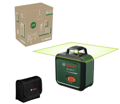 Bosch PLL 360-1G 360° Linienlaser (grüner Laser, Akku) für 66,29€ (Vergleich: 99,00€)