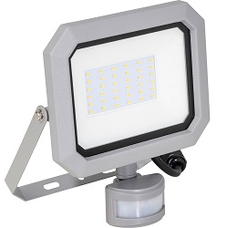 as-Schwabe SLIMLINE LED Strahler (20W) mit Bewegungsmelder für 17,77€ (Vergleich: 59,99€)