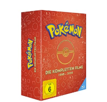 Pokémon – Die kompletten Filme (Limited Edition, 23 Blu-rays) für 125,50€ (Vergleich: 184,99€)