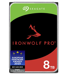 Seagate IronWolf Pro 8TB NAS HDD (7200 U/min, CMR) für 223,99€ (Vergleich: 262,25€)