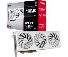 ASUS Prime Radeon RX 9070 XT White OC (16GB) für 584,51€ (Vergleich: 642,37€)