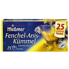 Meßmer Fenchel-Anis-Kümmel Kräutertee (25 Beutel) ab 1,42€
