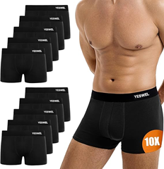 YESWEL Boxershorts 10er Pack für 24,64€ (Vergleich: 28,99€)