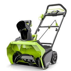 Greenworks GD40ST Akku-Schneefräse (ohne Akku) für 219,99€ (Vergleich: 264,35€)