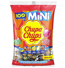 Chupa Chups Mini Classic Lutscher-Beutel (100 Stück) für nur 6,80€ im Sparabo