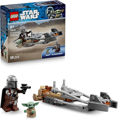 LEGO Star Wars „Der Mandalorianer und Grogu auf ihrem Speeder Bike“ (75436) für 6,99€ (Vergleich: 12,39€)