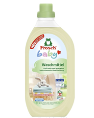Frosch Baby Waschmittel (1,5 L) für nur 3,79€ im Sparabo (Vergleich: 4,95€ REWE offline)