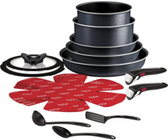 Tefal Ingenio So’Light Kochgeschirr-Set (16-teilig) für 129,99€ (Vergleich: 160,95€)