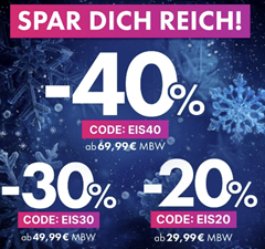 Eis.de: bis zu 40% Rabatt dank Gutscheincodes