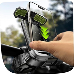 LISEN Universal Handyhalterung für Fahrrad & Motorrad (360°) für 7,99€