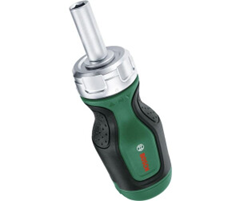 Bosch Stubby Ratschenschraubendreher (6-teilig, Bit-Magazin im Griff) für 9,05€ (Vergleich: 13,05€)