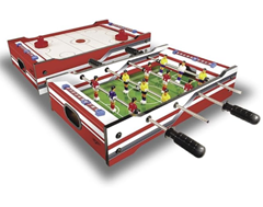 Carromco Flip-XM 2-in-1 Spieltisch (Kicker & Gleithockey) für 25,17€ (Vergleich: 46,90€)