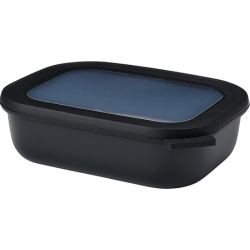 Mepal Multi Bowl Cirqula rechteckig (1000 ml) in Nordic Black für nur 6,99€ (Vergleich: 12,04€)