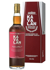 Kavalan Single Malt Whisky Sherry Oak (700ml, 46%) ab 66,32€ (Vergleich: 80,35€)