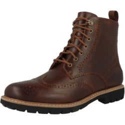 Clarks Herren Chelsea Boots (Echtleder, Dark Tan) ab 65,70€ (Vergleich: 109,90€)