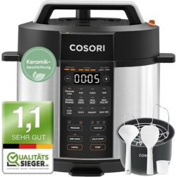 COSORI 9-in-1 Schnellkochtopf & Multikocher (5,7L, Keramikbeschichtung) für 89,96€ (Vergleich: 119,41€)