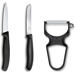 Victorinox Swiss Classic Gemüsemesser-Set (3-tlg., inkl. Schäler) für 13,10€ (Vergleich: 18,87€)