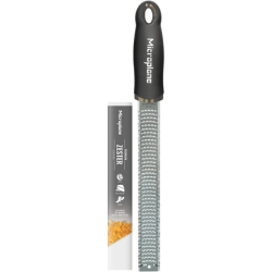Microplane Zester Küchenreibe (Premium-Edelstahlklinge, Schwarz) für 17,99€ (Vergleich: 23,98€)