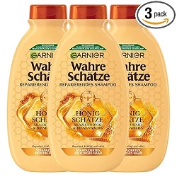 Garnier Wahre Schätze Reparierendes Shampoo Honig Schätze (3 x 250 ml) für 6,24€ im Sparabo (Vergleich:13,56€)