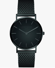 LIEBESKIND BERLIN Damenuhr (34 mm, Mesh, Schwarz) für 47,87€ (Vergleich: 72,38€)