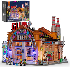 FUNWHOLE Fabrikhaus der Musik (2654 Teile, inkl. LED-Licht-Set & 6 Figuren) für 129,98€ (Vergleich: 174,90€)