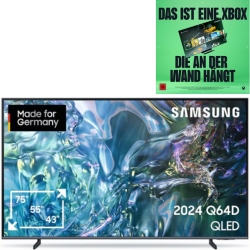 Samsung QLED 4K Q64D Fernseher 65 Zoll für 629,00€ (Vergleich: 728,92€)