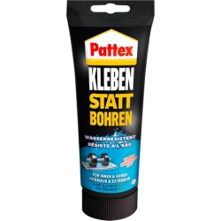 Pattex Montagekleber Kleben statt Bohren Wasserresistent (340g) für 6,29€ (Vergleich: 12,92€)