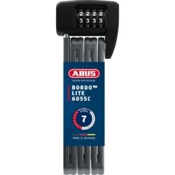 ABUS Faltschloss Bordo Lite 6055C SH für 43,99€ (Vergleich: 60,90€)